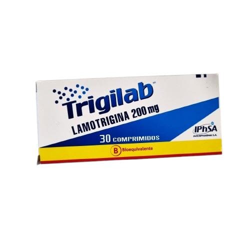 Trigilab 200 mg x 30 comprimidos " Ley Cenabast" Farmex-Fonasa-Persistente